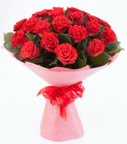 12 adet kırmızı gül buketi  Online Bursa çiçekçi 