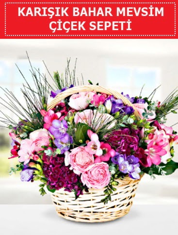 Karışık mevsim bahar çiçekleri  Bursa çiçek yolla osmangazi online çiçekçi , çiçek siparişi 