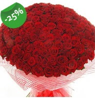 151 adet sevdiğime özel kırmızı gül buketi  Online Bursa çiçekçi 