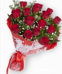 11 adet kırmızı gül buketi  Bursa çiçek ucuz çiçek gönder 